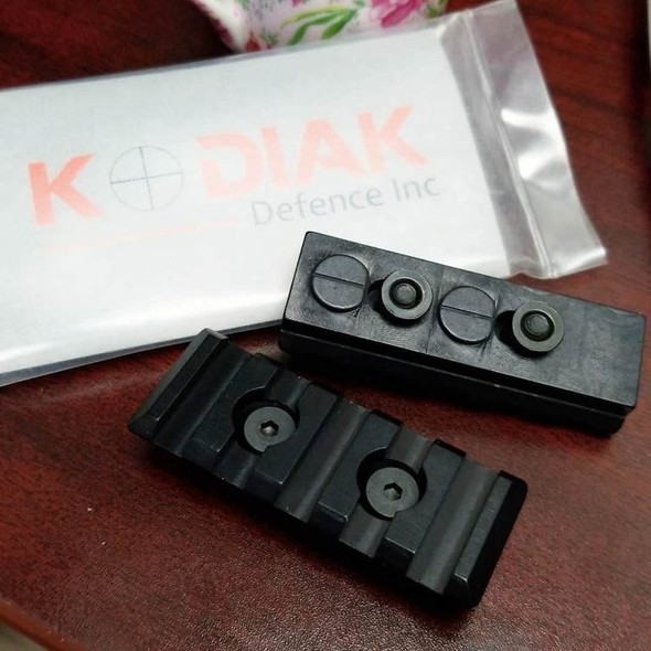 Kodiak Defence Keymod Rail Kit - 2 Piece, Aluminum