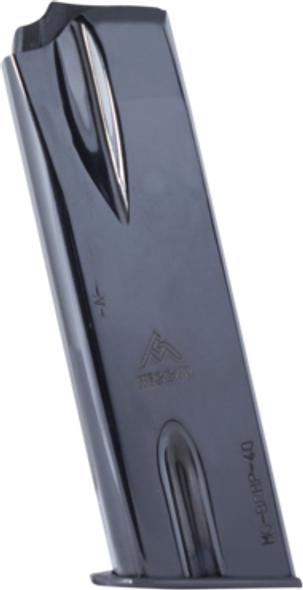 Mec-Gar - Browning High Power .40 S&W 10 Round Magazine - Blued