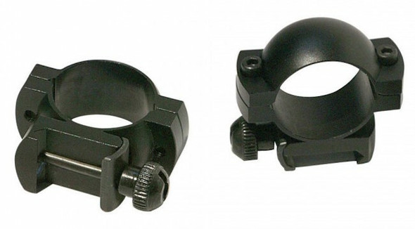 Simmons Medium Height 30mm Scope Rings - Weaver/Picatinny Rail - Matte Black Simmons Medium Height 30mm Scope Rings - Weaver/Picatinny Rail - Matte Black