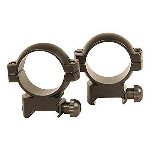 Simmons 30mm High Mount Aluminum Scope Rings - Matte Black