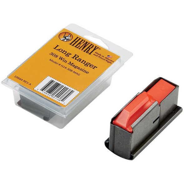 Henry Repeating Arms Long Ranger Magazine .308 Win 4 Rounds Black