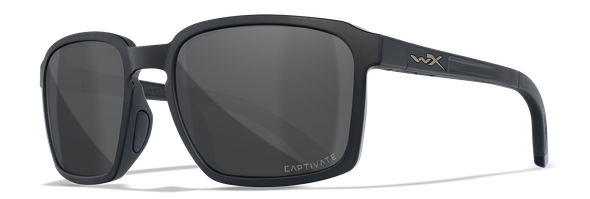 WileyX - ALFA CAPTIVATE Polarized Grey/ Matte Black Frame