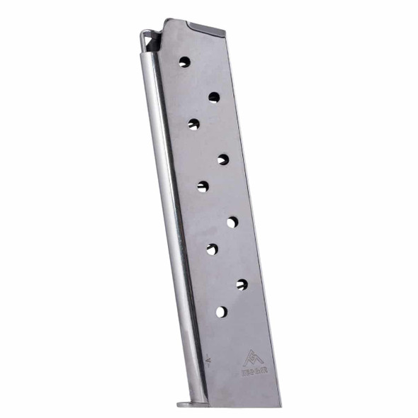 Mec-Gar 1911 Full Size .45ACP 10 Round Magazine - Nickel Canada