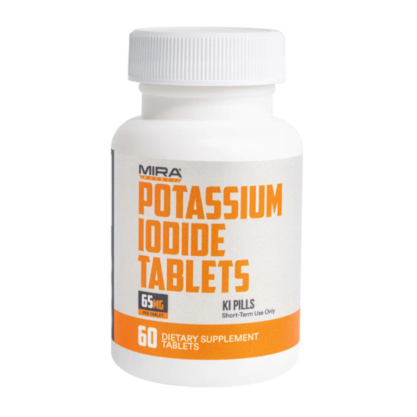 Potassium Iodide Tablets (60 tablets total, 65 mg per tablet)