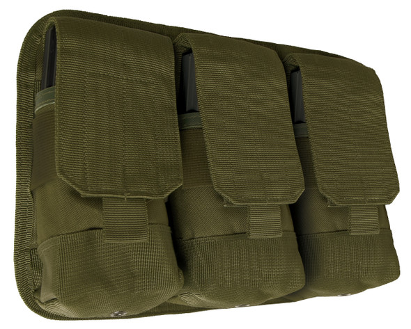 Rothco Universal Triple Mag Rifle Pouch - Olive Drab Green Canada Rothco Universal Triple Mag Rifle Pouch - Olive Drab Green Canada