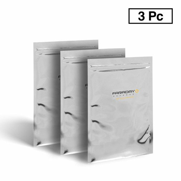 Faraday Defense 3pc Tablet NEST-Z 7.0 Mil Faraday Bags 8″ X 10″ 74262 Canada