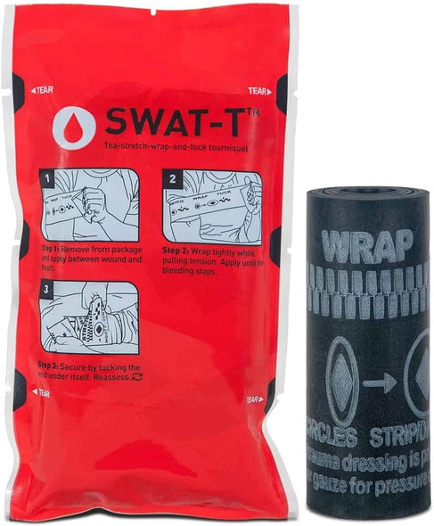 SWAT-T - Stretch Wrap and Tuck Tourniquet - Black Canada