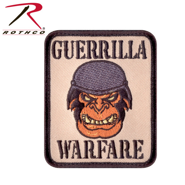 Rothco Guerrilla Warfare Morale Patch Rothco Guerrilla Warfare Morale Patch
