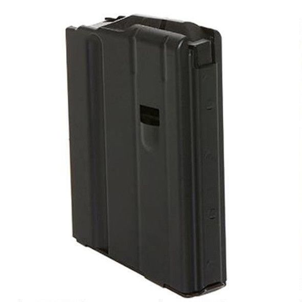 C-Products - AR10/LR-308/SR-25 Magazine .308 Win 5/10 Rounds Stainless Steel Black