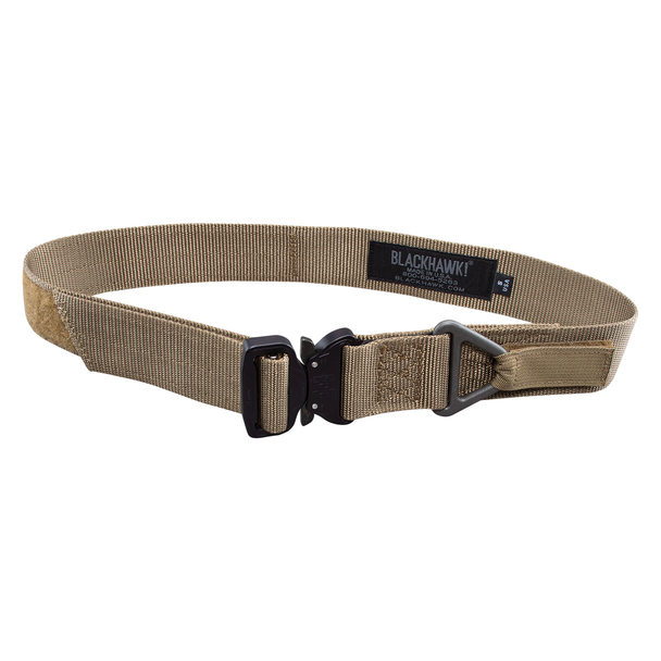 Blackhawk Rigger's Belt w/Cobra Buckle - Desert Sand Brown/ Large (41" to 51") Blackhawk Rigger's Belt w/Cobra Buckle - Desert Sand Brown/ Large (41" to 51")