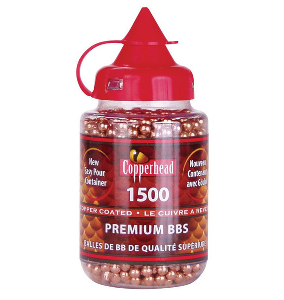 Crosman Copperhead Precision Copper Coated BBs 4.0gr (1500ct)