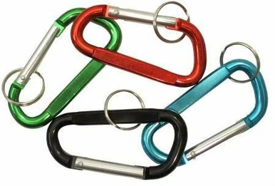 Charlie's Accessory Carabiner With Split Ring