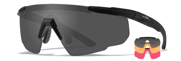 WileyX - Saber Advanced 3 Lens Package/ Matte Black Frame