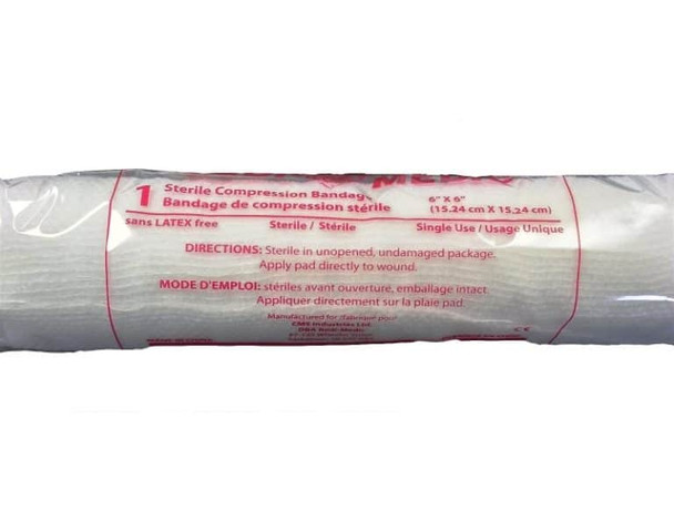 6"x6" Compress Bandage