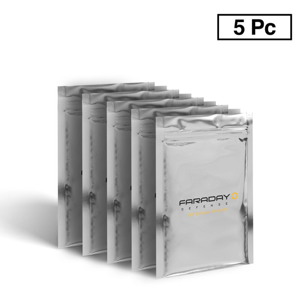 Faraday Defense 74261 5pc Cell Phone NEST-Z 7.0 Mil Faraday Bags 5″ X 7″ Faraday Defense 74261 5pc Cell Phone NEST-Z 7.0 Mil Faraday Bags 5″ X 7″