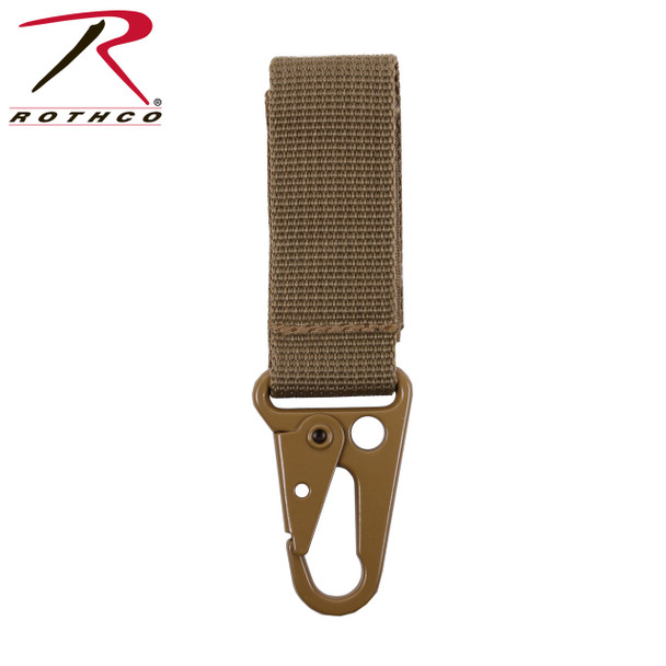Rothco Tactical Key Clip - Coyote Brown