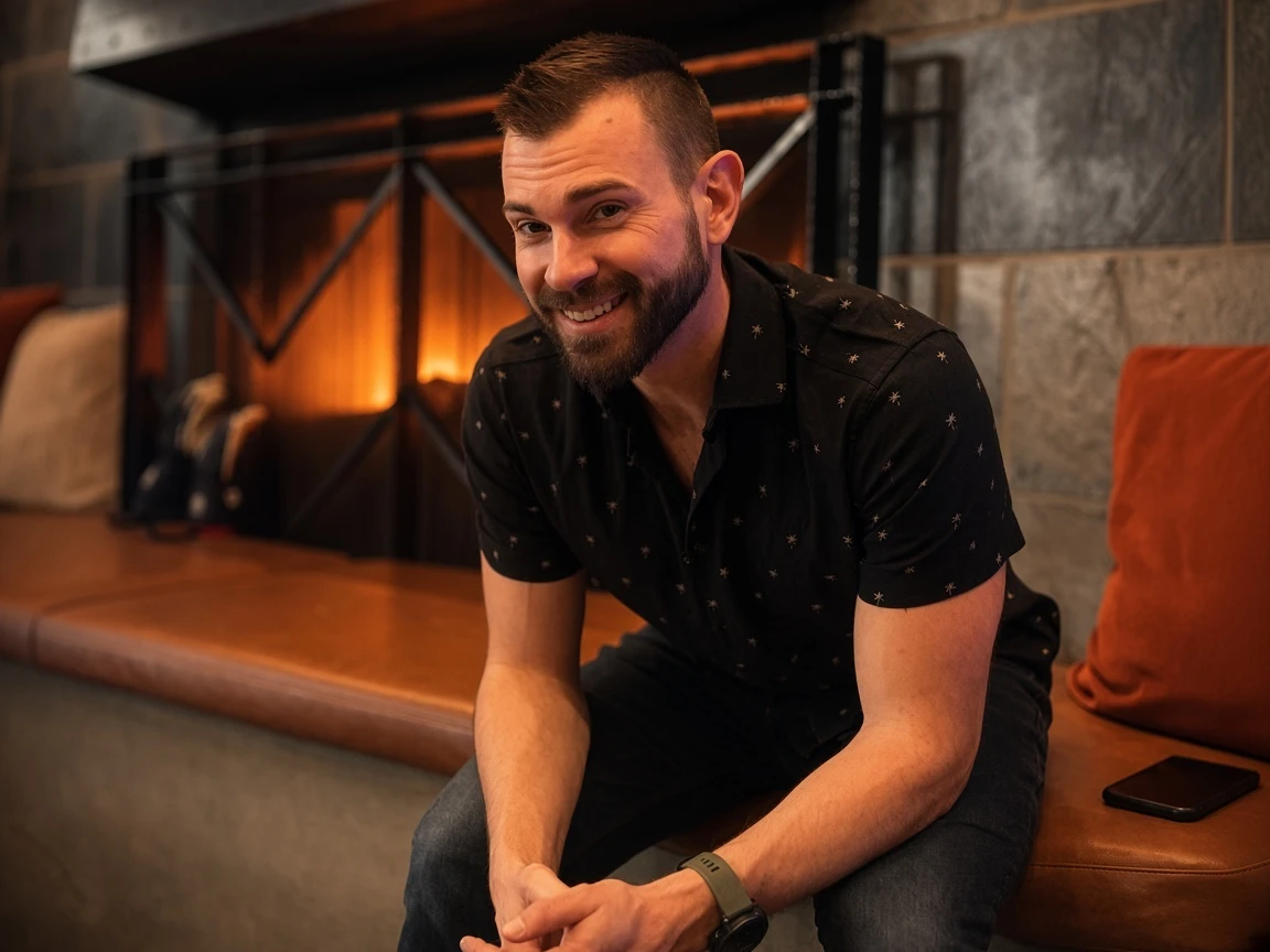 Portrait of Brandon, owner of Civil Safety