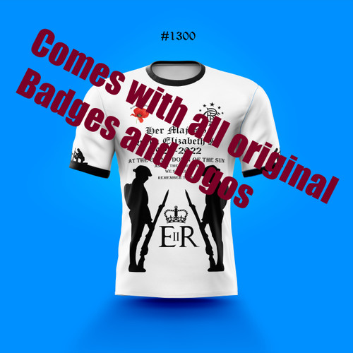 #1300 Queen Lest We Forget Jersey