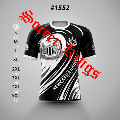 #1552 CUSTOM NUFC JERSEY