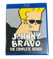 Johnny Bravo Complete Series Bluray Front Cover