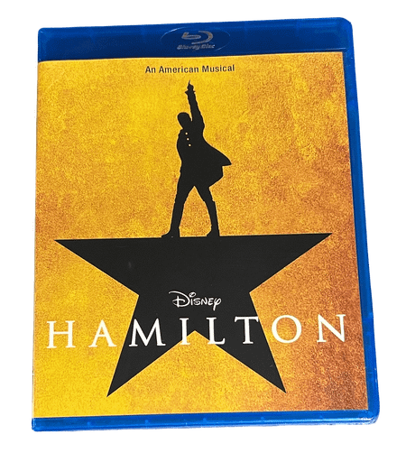 Hamilton American Broadway Musical Bluray Front