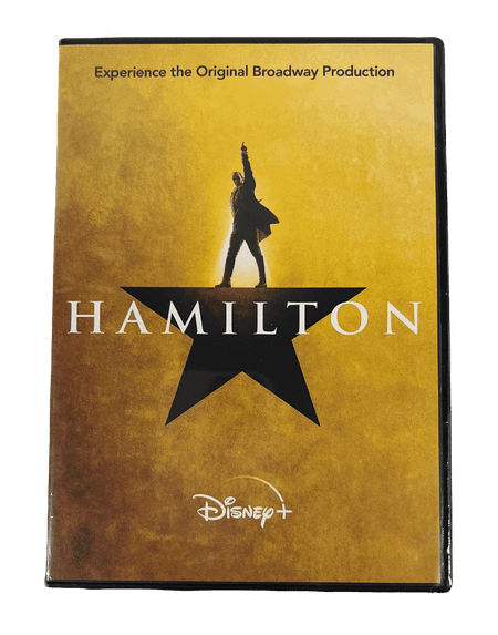 Hamilton Broadway Musical DVD Case Front