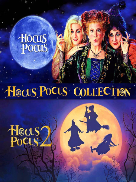 Hocus Pocus 1 & 2 Movies Halloween