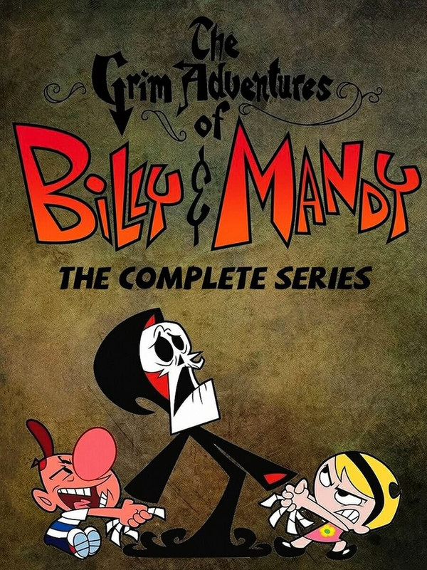 Grim Adventures Billy Mandy Series Bluray