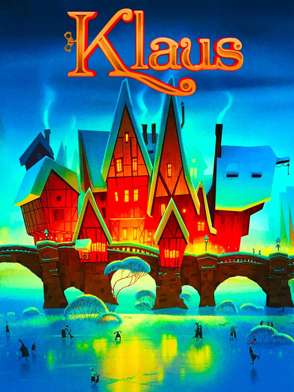 Klaus Animated Christmas Movie Blu-ray 2019