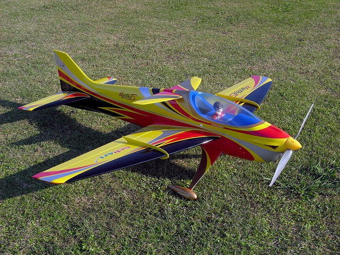 Sebart Mytho S 50E, Yellow/Black | Buy RC Planes at Modelflight