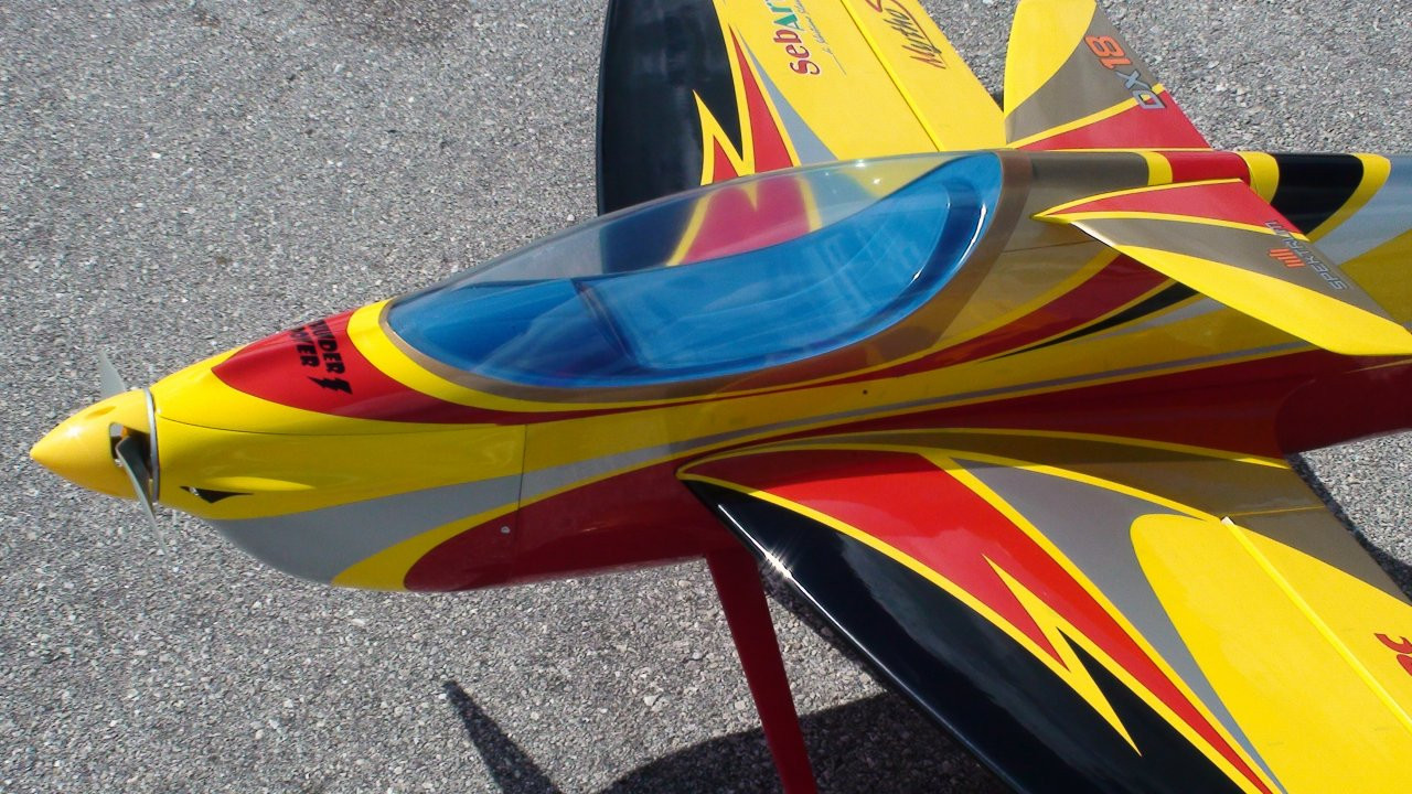 Sebart Mytho S 50E, Yellow/Black | Buy RC Planes at Modelflight