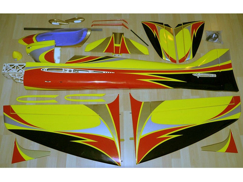 Sebart Mytho S 50E, Yellow/Black | Buy RC Planes at Modelflight