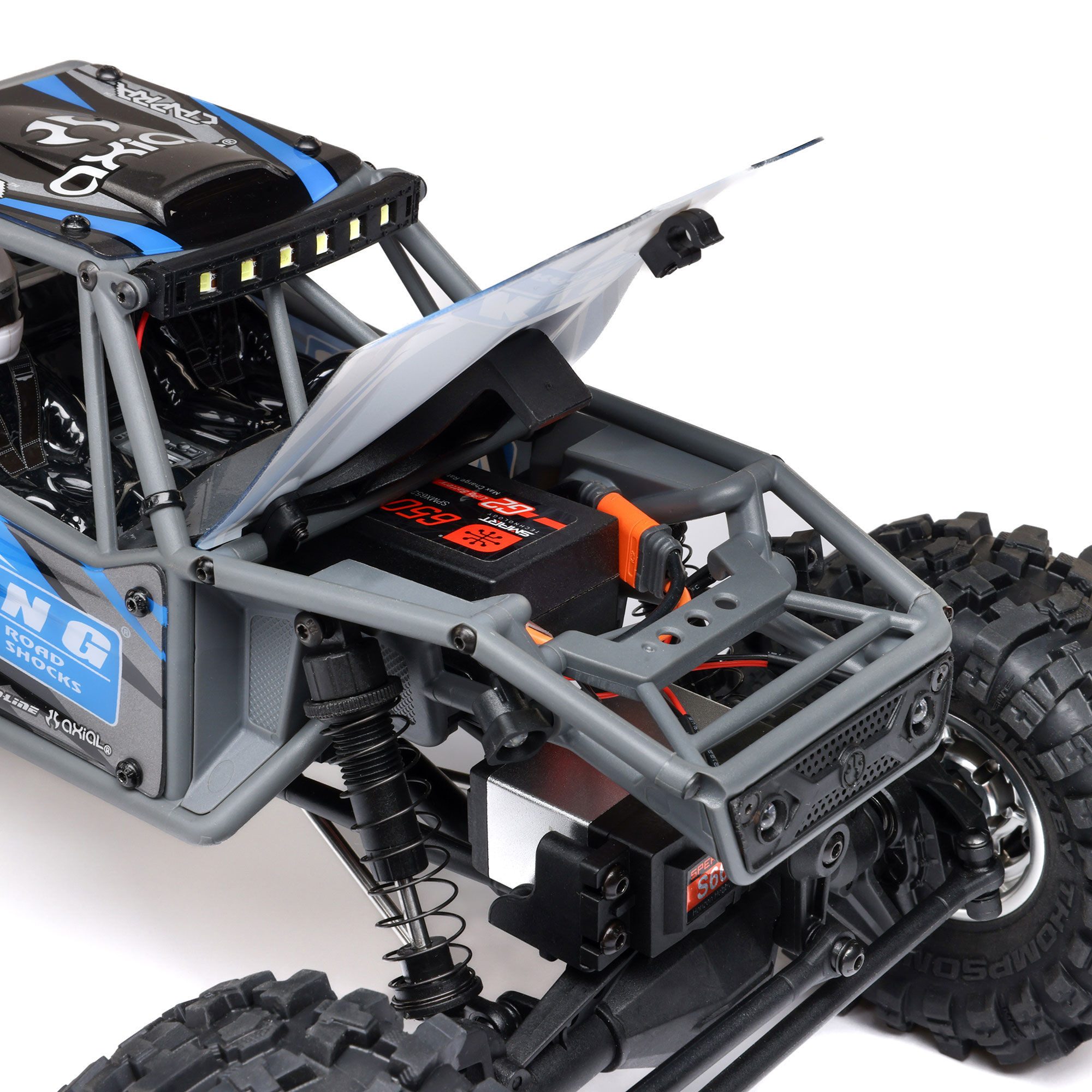 Axial UTB18 Capra 1/18 4WS Rock Crawler, RTR, Blue, AXI-1750T1