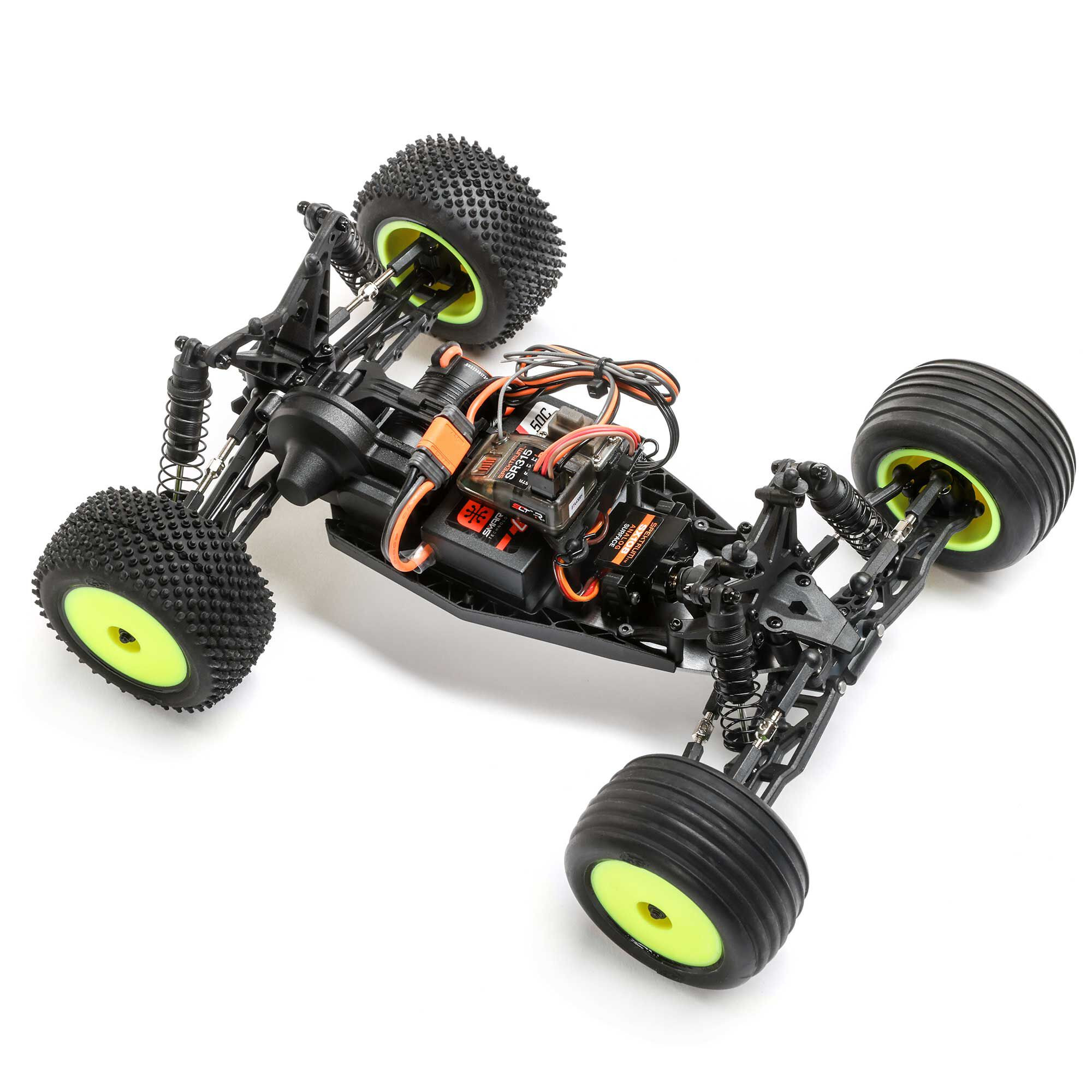Losi Mini T 2.0 Brushless V2 Stadium Truck, RTR, Red, LOS-1056T1