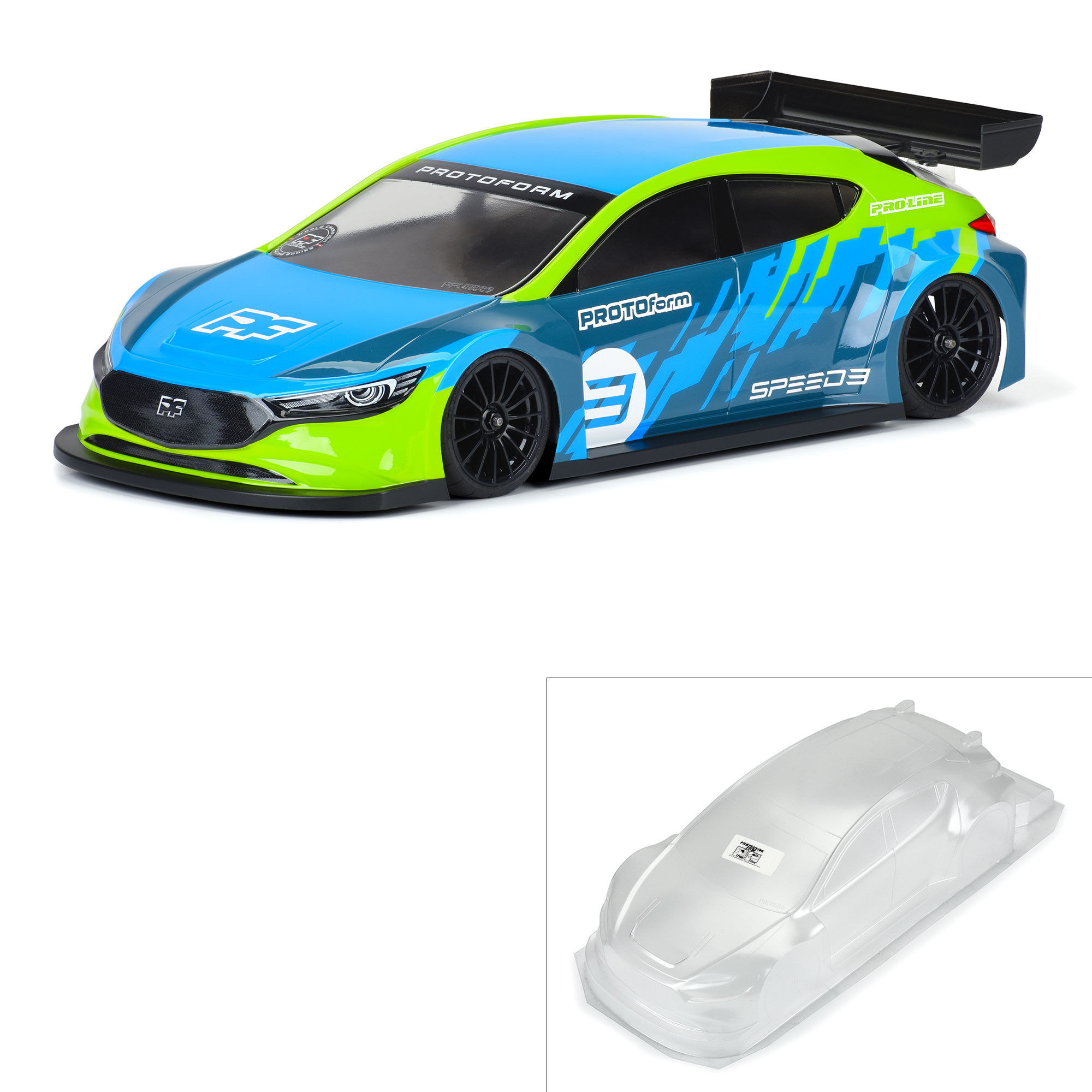 Proline 1/10 Speed3 190mm Clear FWD Touring Car Body | Buy Bodies