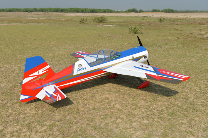 Phoenix Model Yak 54 120cc Carbon ARF, Blue | Buy Sport