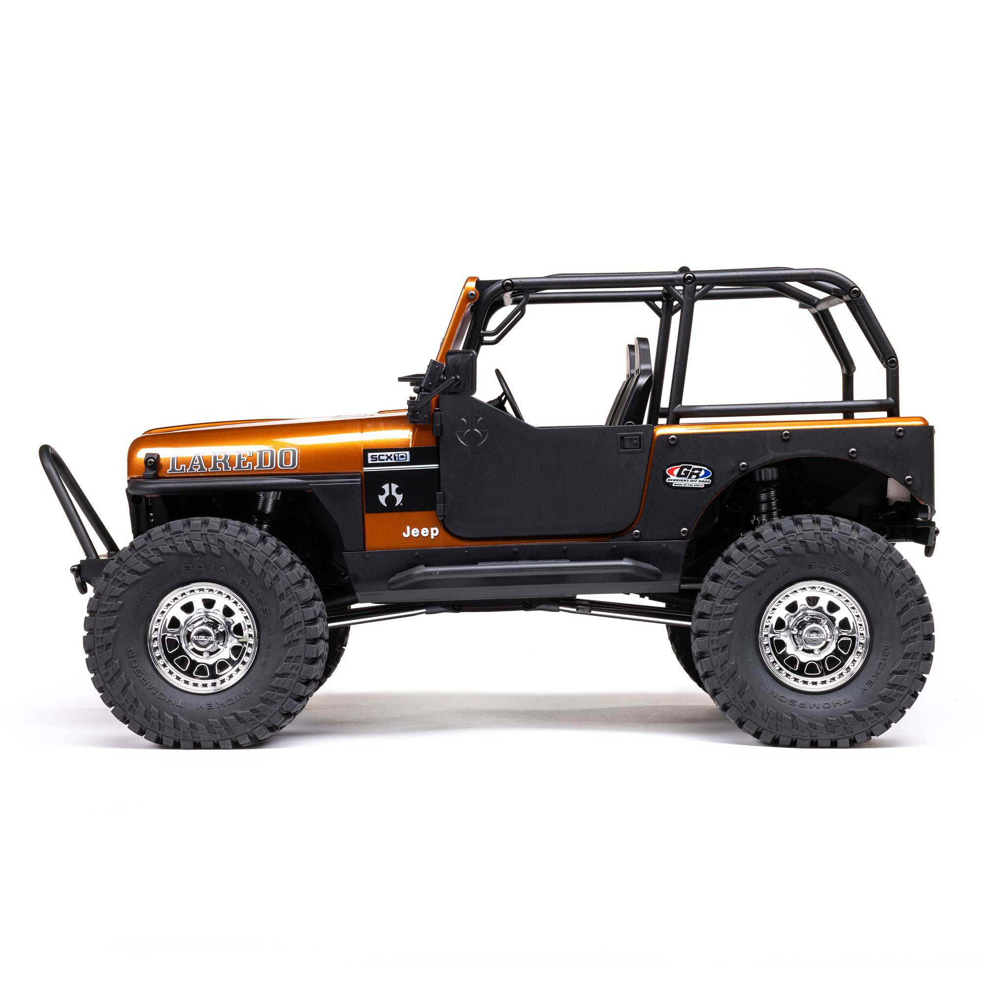 Axial SCX10 III Jeep CJ-7 RC Crawler, Copper Brown. AXI03008V2T2