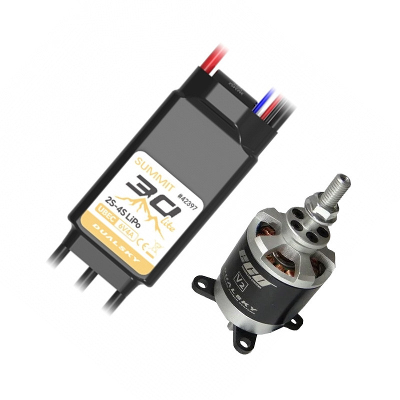Dualsky 480 Tuning Combo with 2316C V2 1250kv Motor and Summit