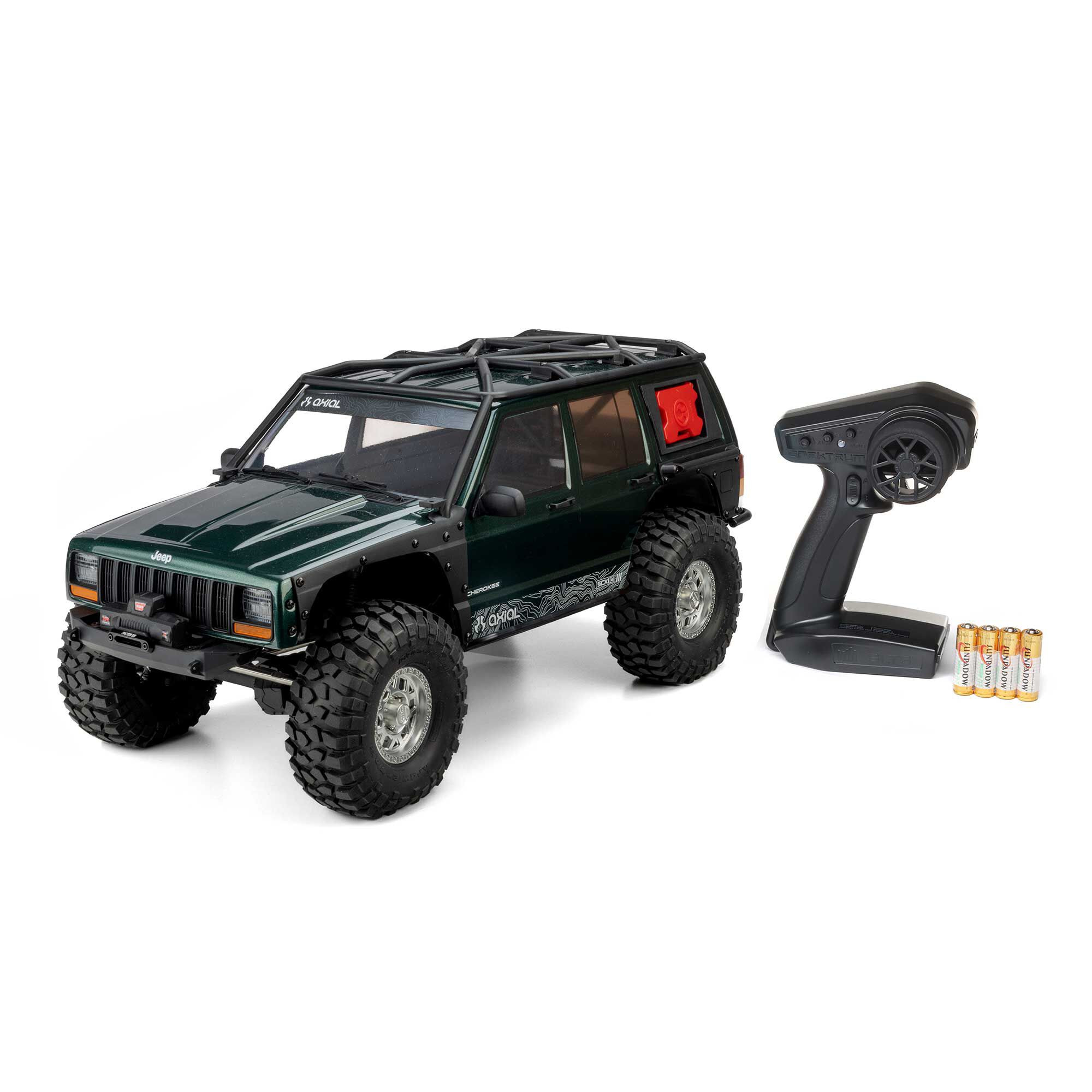 Axial SCX10 III Jeep Cherokee XJ 1/10 RC Crawler RTR, Green