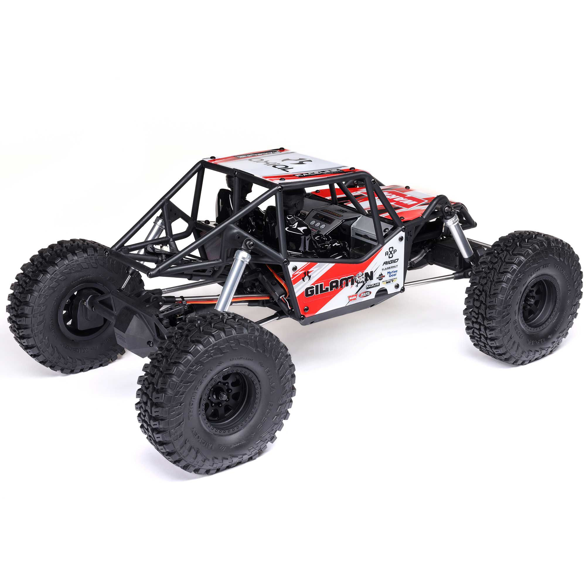 Axial 1/8 AXP8 Gilamon 2.2 4X4 Trail Buggy, RTR, Red, AXI-1207T2