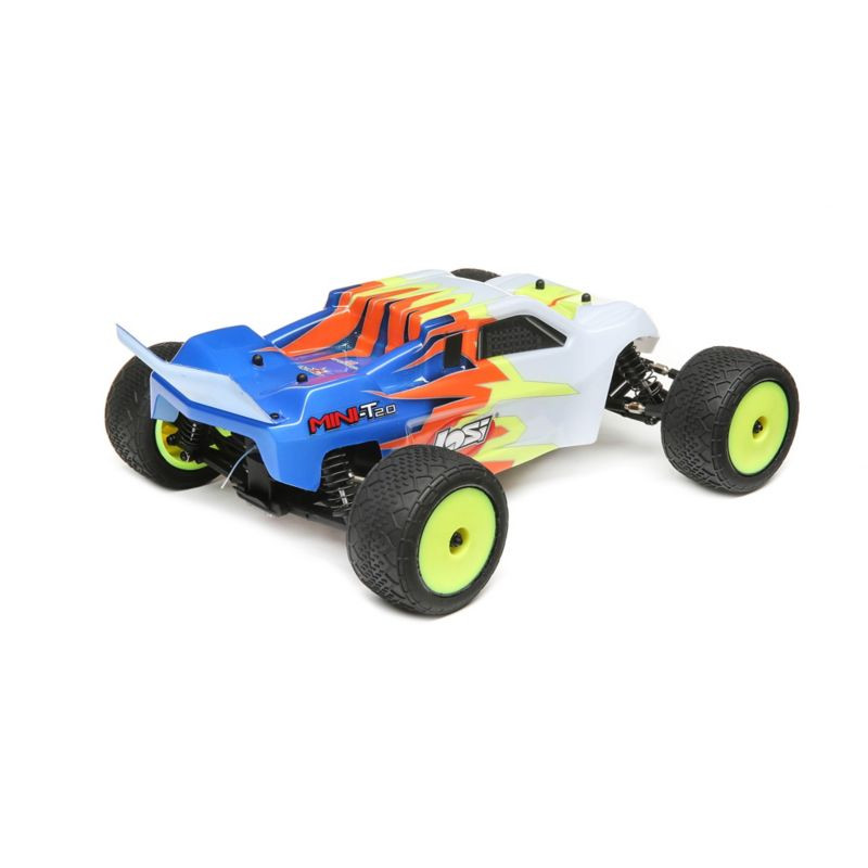 Losi Mini T 2.0 RTR 1/18 2wd Stadium Truck, Blue | Buy Stadium at