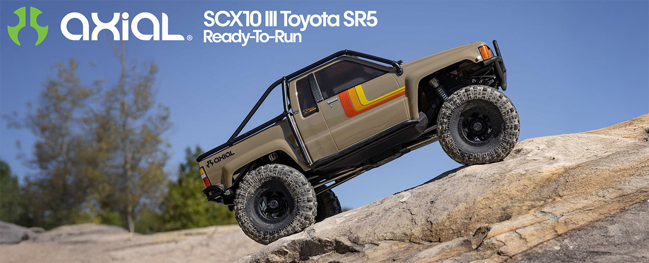 Axial SCX10 III 1987 Toyota SR5 RC Crawler