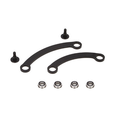 TLR Steering Rack Set w/Bearings, Short/Long, 8ight Buggy 3.0