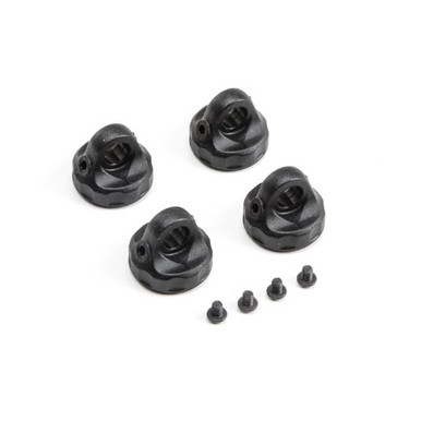 TLR Shock Cap, Composite, G3, 4pcs, 22 5.0, 22X-4