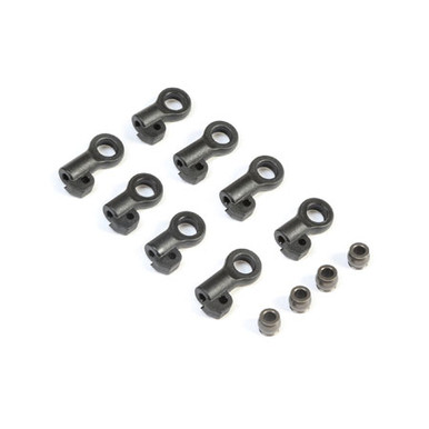 TLR Shock End Set, G3, 4pcs, 22 5.0, 22X-4