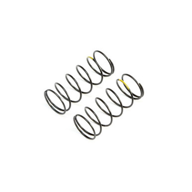TLR Yellow Front Springs, Low Frequency, 12mm, 2pcs, 22X-4
