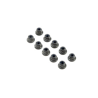 TLR M3 Flanged Lock Nuts, 10pcs