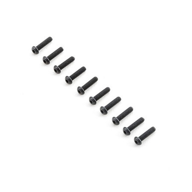 TLR Button head Screws, M2 5x10mm, 10pcs, 8X Elite