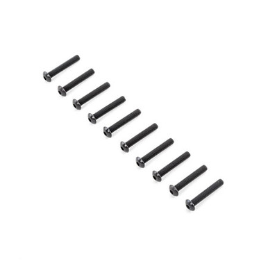 TLR Button Head Screws, M5x30mm (10)