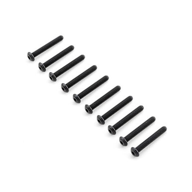 TLR Button Head Screws, M5x35mm (10)